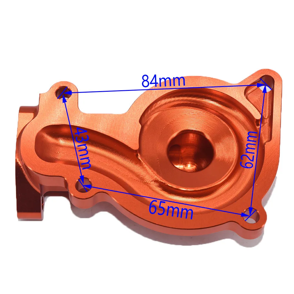 Billet Aluminum Engine Pump Cover Connect Set for ZONGSHEN NC250 NC 250CC Water Cooled Engine Kayo T6 K6 Motorcycle Dirt Bike