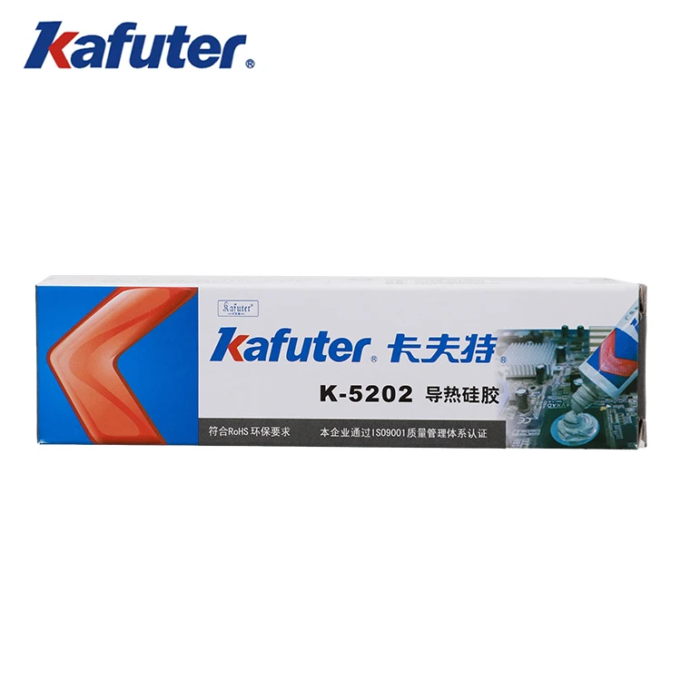 Kafuter K-5202 Thermal Conductive Glue Heat Resistant Insulating Adhesive for LED PCB CPU Electronic Components Bonding 6