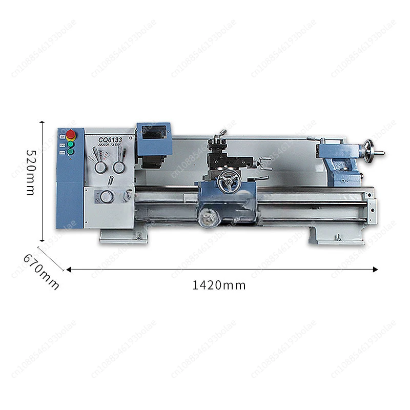 CQ6133 High Power Desktop Industrial Grade Lathe Multifunction Home Lathe Micro Lathe Metal Processing High Precision