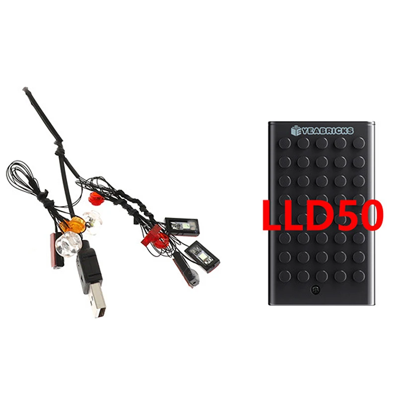 レゴ 42159 用パーソナライズされた LED ライトキット (LED ライトのみ、ブロックモデルなし)