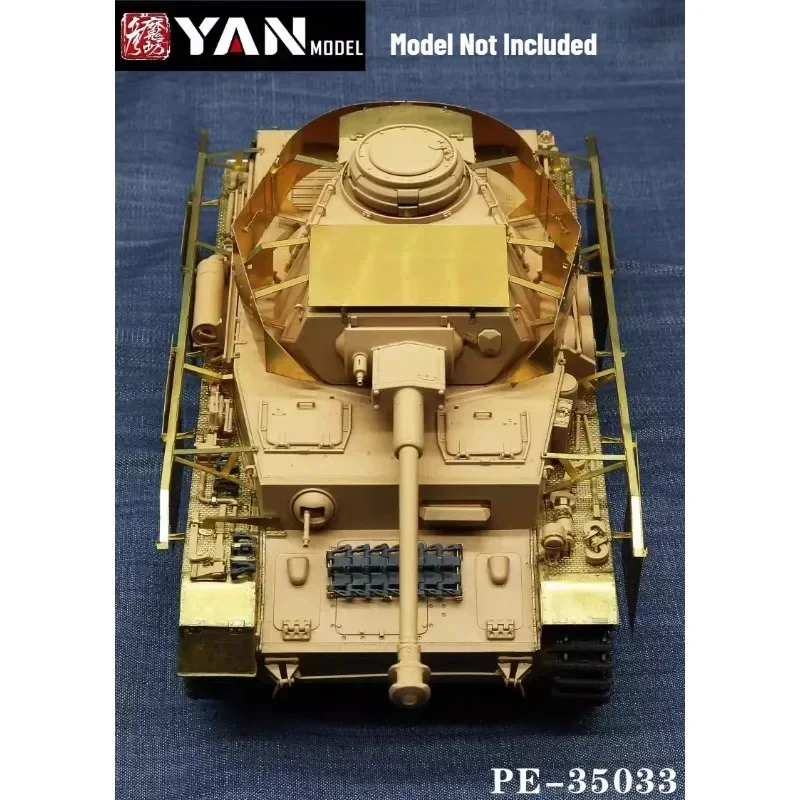 

Модель YAN 1/35 Pz.Kpfw.IV Ausf.H, гравированные детали, дополнительные детали для RFM RM-5046, аксессуары для модели, хобби, сделай сам, PE35033, Рождество