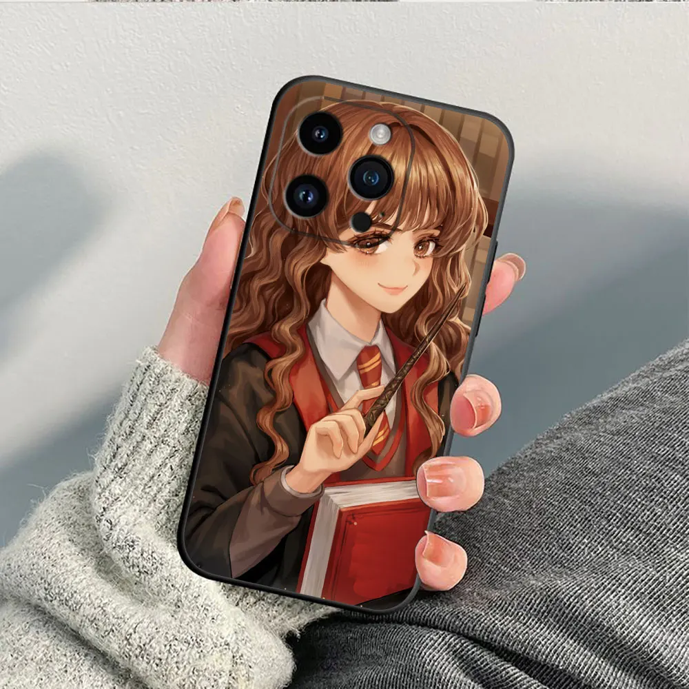 

Anime H-Hermione Luna Phone Case For Infinix TECNO POP SPARK SMART 6 7 8 9 10 CAMON 40 30 30S 16 17 20 20C 30C Go Pro TPU Case
