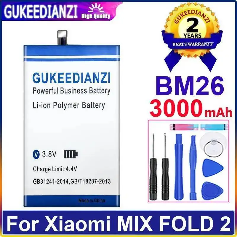 

3000 мАч для Xiaomi Mix Fold 2 BM26 долговечный аккумулятор для мобильного телефона