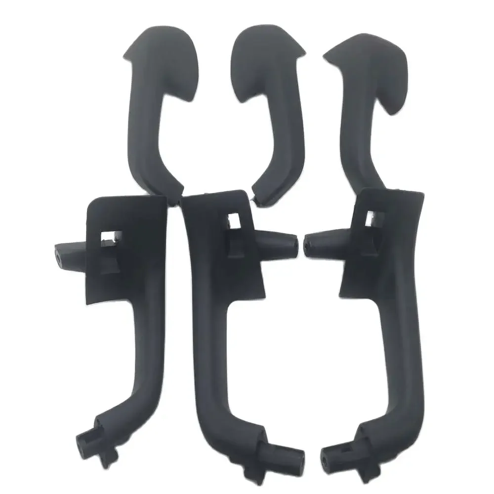 Black Color Interior Door Handle Grab Cover Set For VW Golf 5 GTi MK5 Jetta MK5