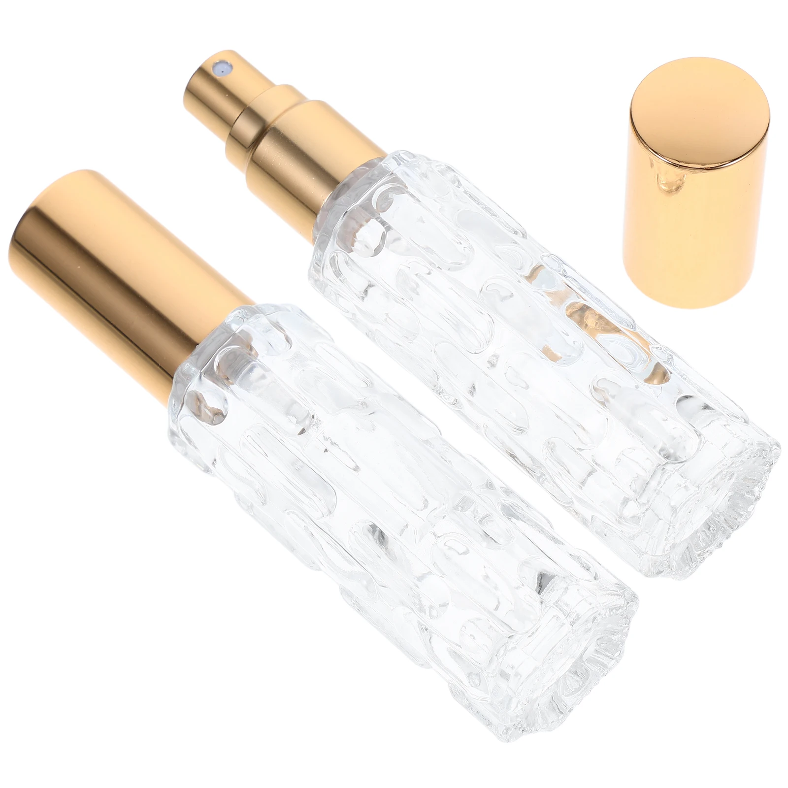 

2Pcs Crystal Glass Bitters Atomizer Bottle Elegant Spray for Bars Restaurants Home Cocktail Bar Accessories Bitter Bottle