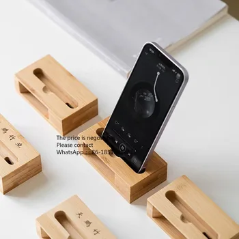 and wood mobile phone holder, mobile phone loudspeaker, lazy bracket, multi-functional base, drama watching artifact, wooden.
