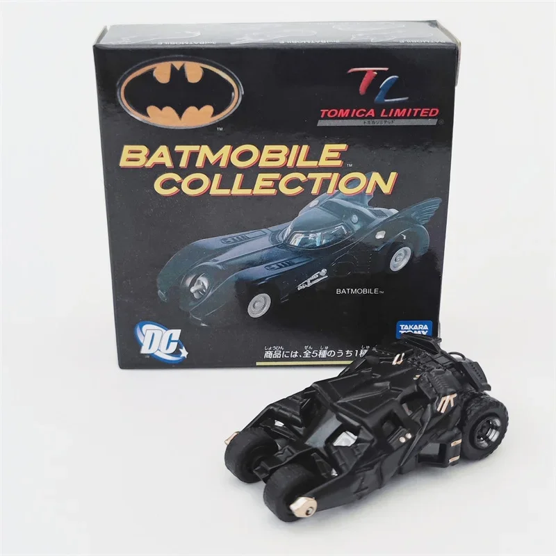 Takara TOMY Alloy Batmobile Bat Car Model Gotham Hero Batman Car Series Diecast Metal Sports Car Model Simulation Gift