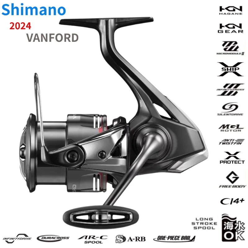 2024 SHIMANO VANFORD Max Drag 2.5-11kg MGL Rotor CI4+ Body LONG