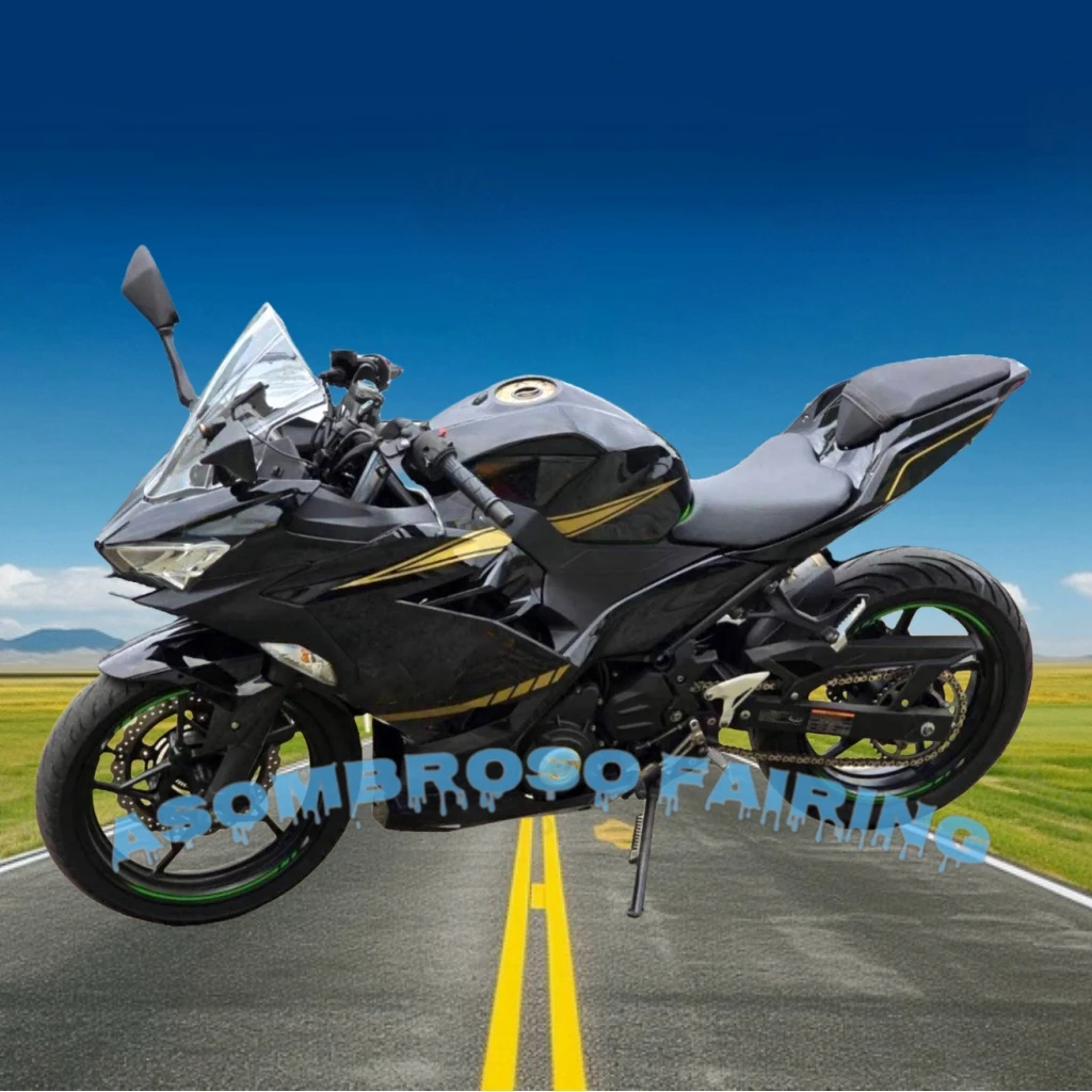 Custom Motorcycle Fairing for NINJA 400 NINJA400 EX400 2018-2019 2020 2021 23 24 100% Fit Injection Road Racing Aftermarket Set image 5
