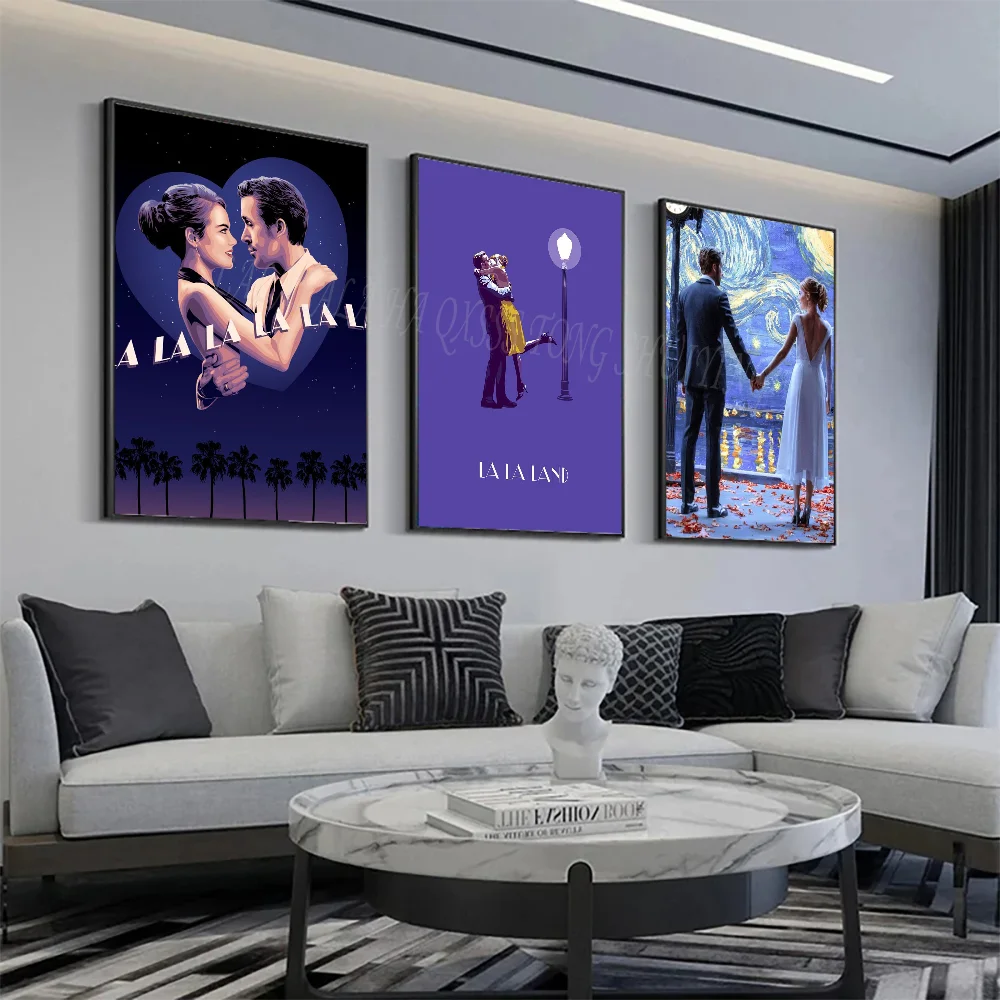 La La Land Poster Wall Art Home Decor Room Decor Digital Painting Living Room Restaurant Kitchen Art