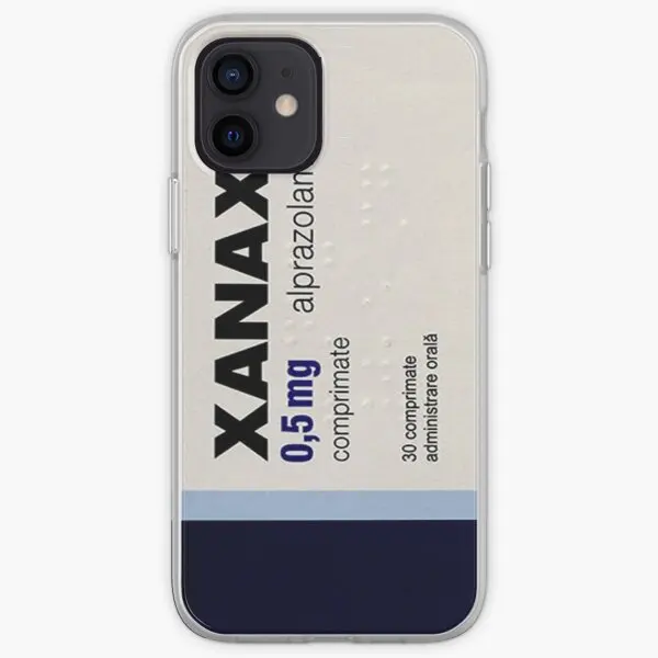 Xanax Cover For Iphone 7 8 Iphone Toug  Phone Case Customizable for iPhone 11 12 13 14 Pro Max Mini 6 6S 7 8 Plus X XS XR Max