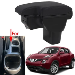 Car armrest for Nissan Juke for Infiniti ESQ car interior special accessories central storage box with USB