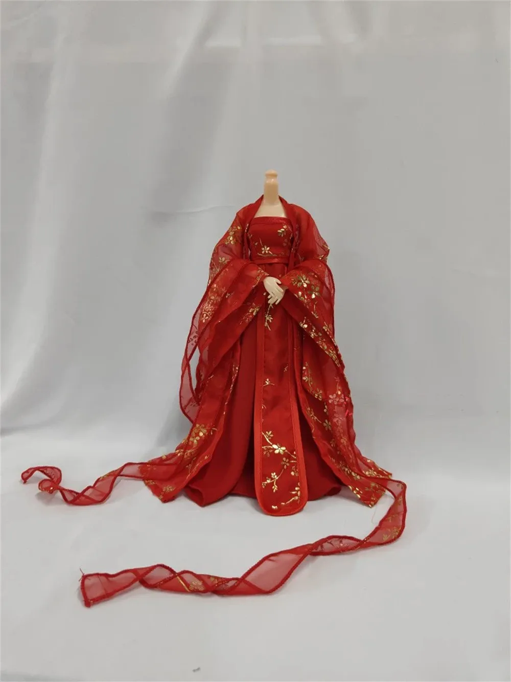 

Customize Long Dress 1/6 Female Tradition Hanfu Long Dress Chinese Ancient Anime Clothing Suit for 12inch Action Figure Toys