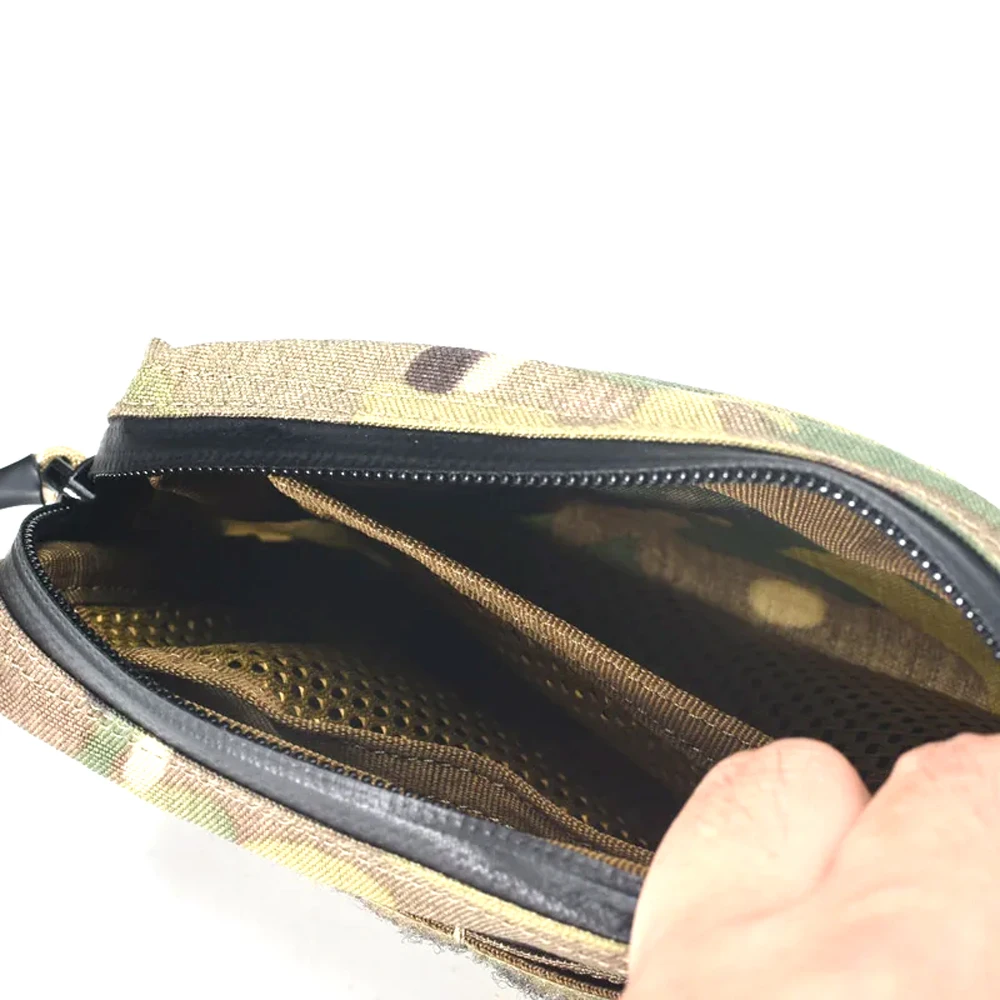 Outdoor Vest MOLLE Pouch Bag Dump Storage Bag Waist Pouch Multi-function Horizontal Tool Bags