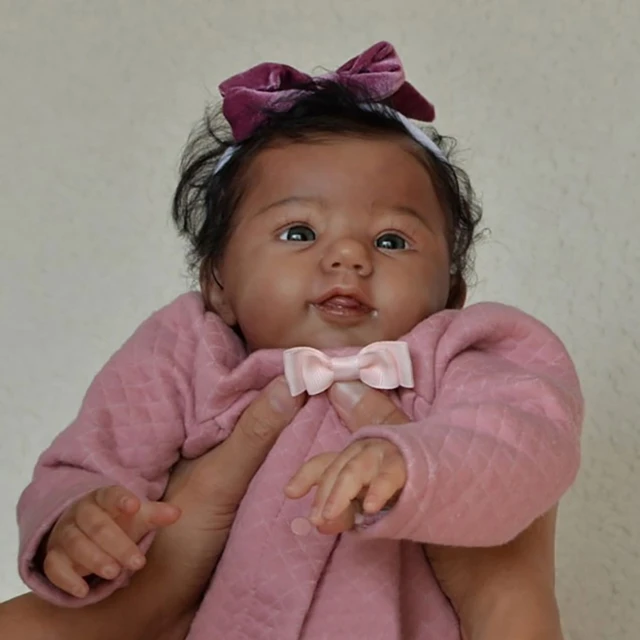 Kit bambola da 20 pollici Abigail Reborn Smile Baby popolare incompiuto parti di bambole di colore fresco con corpo e occhi AliExpress