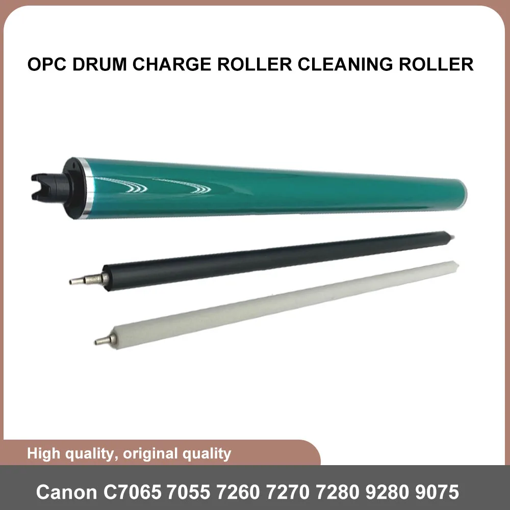High Quality OPC DRUM charge roller cleaning roller suitable for Canon C7055 C7065 C7260 C9075 C9270 C9280 C9065 longlife