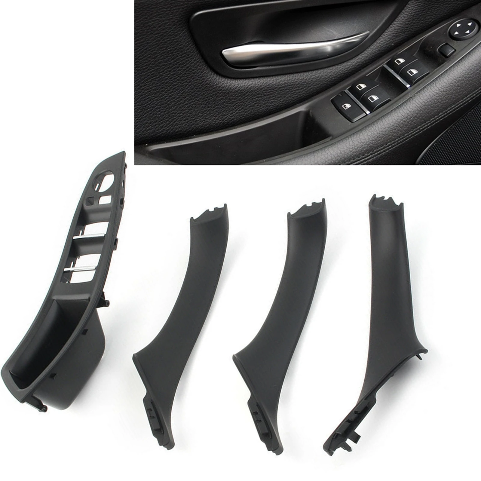 Car Inner Window Switch Armrest Panel Door Window Handle For BMW 5 Series F10 F11 F18 520i 523i 525i 528i 535i 2010-2017