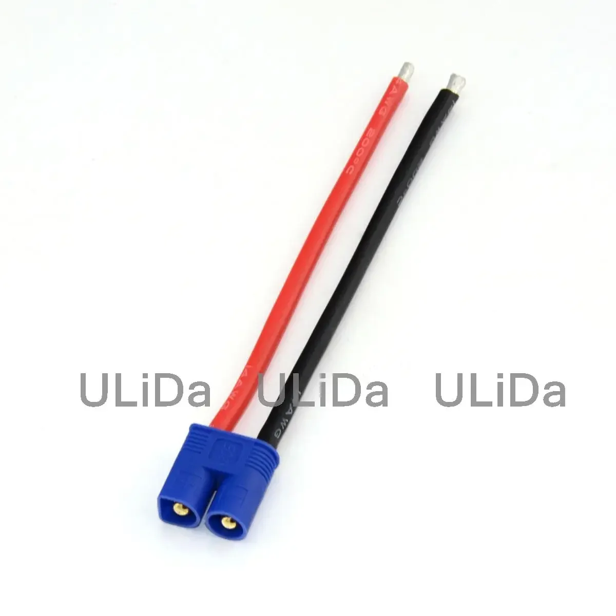 10CM EC3 Connector EC3 Male / Female  Plug /w 14AWG 10cm With Wire Silicone Cable for RC Quadcopter FPV Car Helicopter