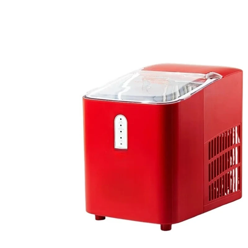 Mini ice machine household small small power company power saving silent ice cube making machine