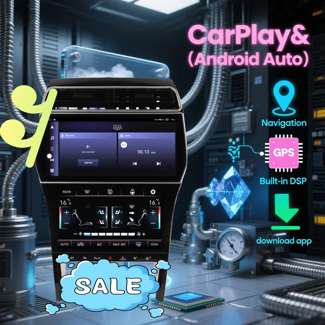 Dual Screen  Wireless Carplay For Ford Explorer 2011-2019 Android Car Radio Multimedia Video Player Stereo Auto GPS Navigation