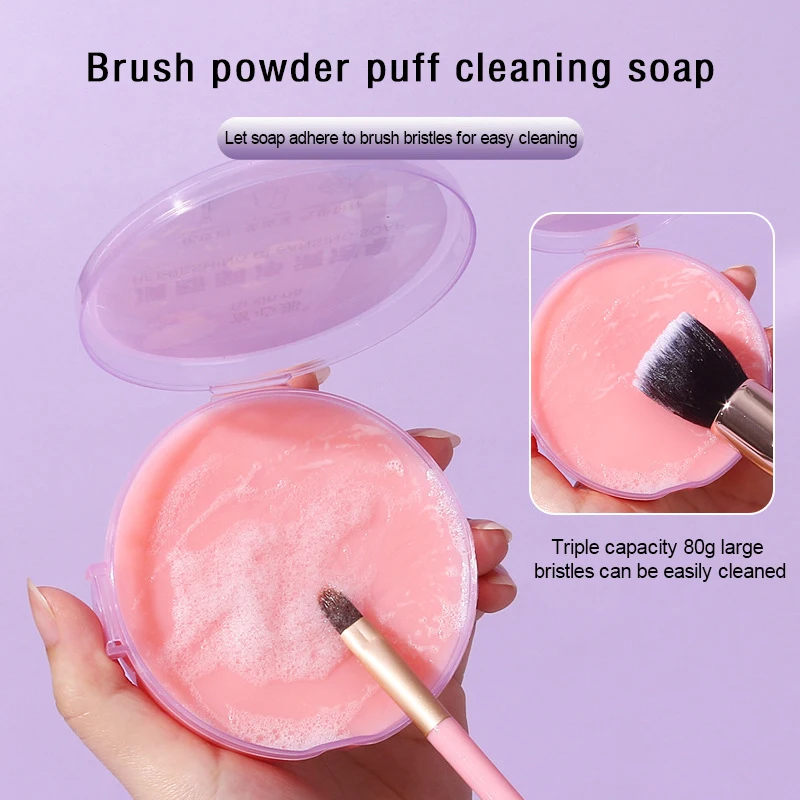 1 pz pennello per trucco riutilizzabile detergente per sapone Pad Make Up pennello per il lavaggio pennelli per sopracciglia cosmetici strumento per la pulizia del trucco