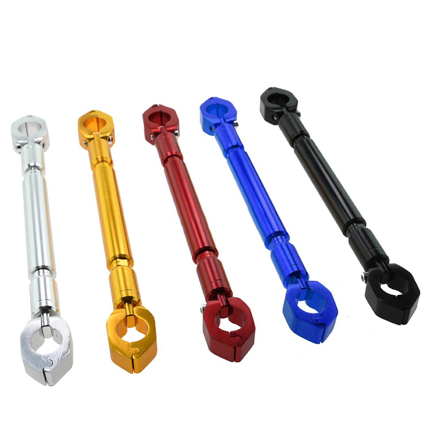 

1 Piece Motorcycle Handlebar Cross Bar AAluminum Alloy Adjustable Telescopic 22mm Motorbike Handle Grip Balance Bracket Crossbar