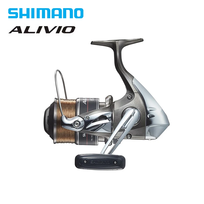 Катушка рыболовная Shimano Alivio 6000 8000 с нейлоновой леской, 1 + 1 размер