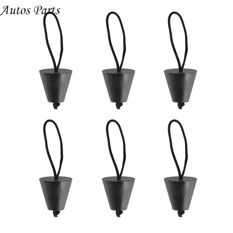 

57BA Universal Thread Drain Plug Bung Drain Plug With Cord Rope For Kayak Boats