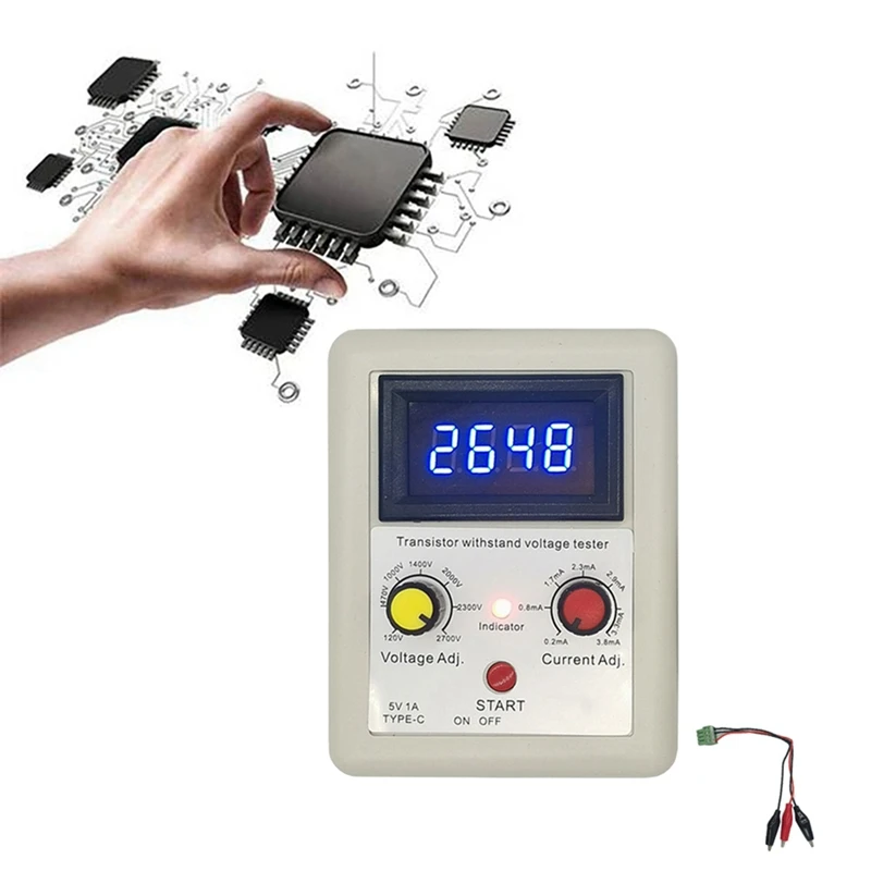 Voltage Capability IGBT Transistor Tester MOS Triode Diode LED Voltage Capability Tester Withstand Voltage Testingtool