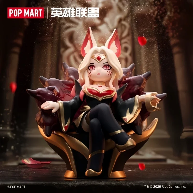 

POP MART League Of Legends Mid Lane Showdown Series: Коллекционные фигурки-сюрпризы (Blind Box) для декора стола, подарок для фанатов аниме и игр