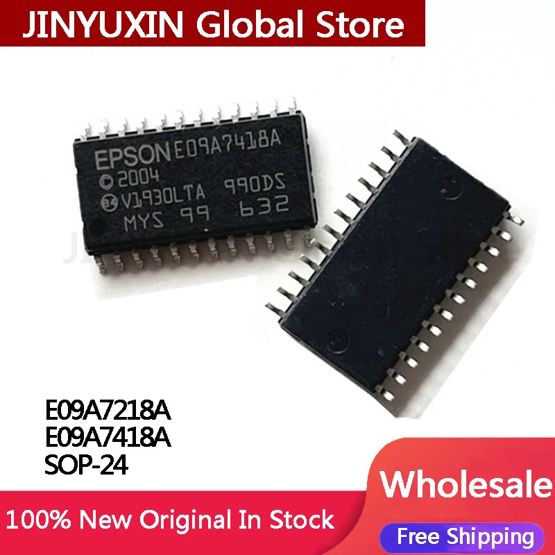 MXY 5Pcs EPSON E09A7218A E09A7418A SOP-24 IC Chip In Stock Wholesale