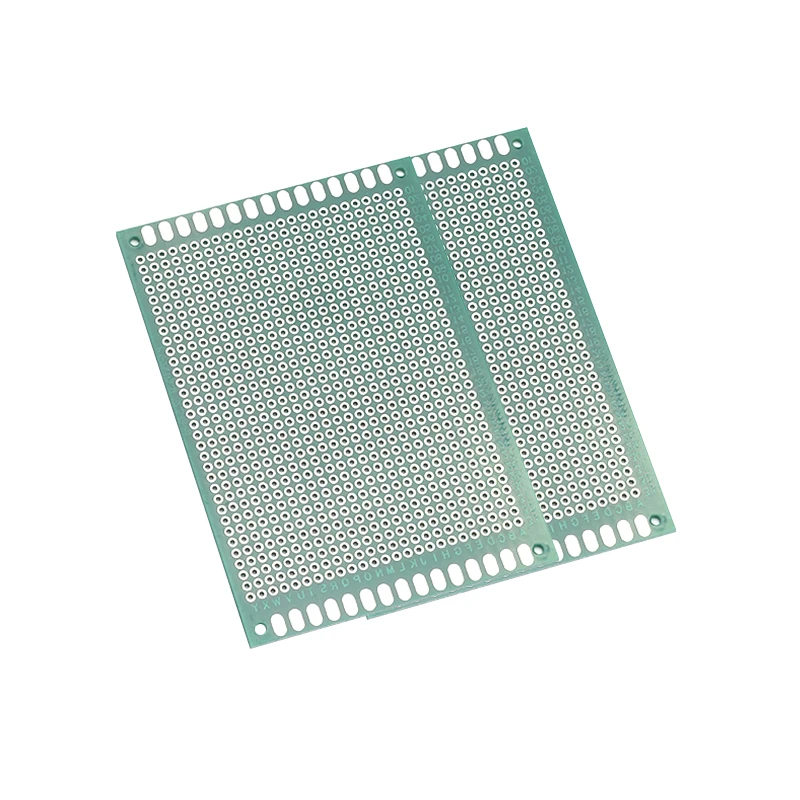 2 Stück 7x10cm 2,54mm Rastermaß Standardgröße für Elektronik-DIY-Projekte Universelle einseitige Leiterplatte – Detail 2