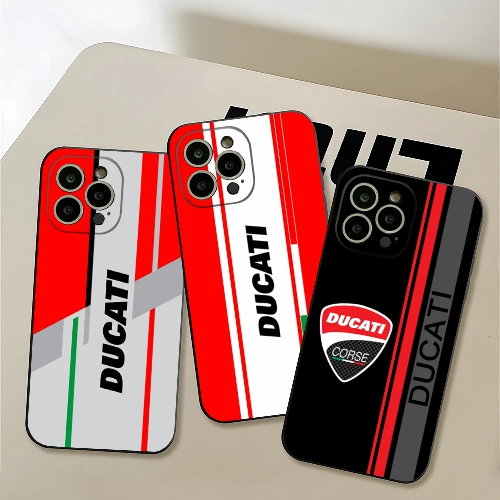 Coole D-Ducatis-Is Handyhülle für 16 Pro Max für iPhone 17 Pro Max 14 12 15 11 13 Pro Xr X Xs Se Rückseiten-Cover