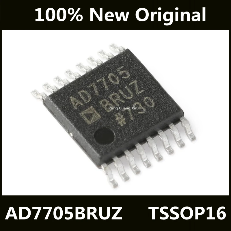 

New Original AD7705BRUZ AD7705BRU AD7705 TSSOP-16 Analog-to-digital Converter IC Chip