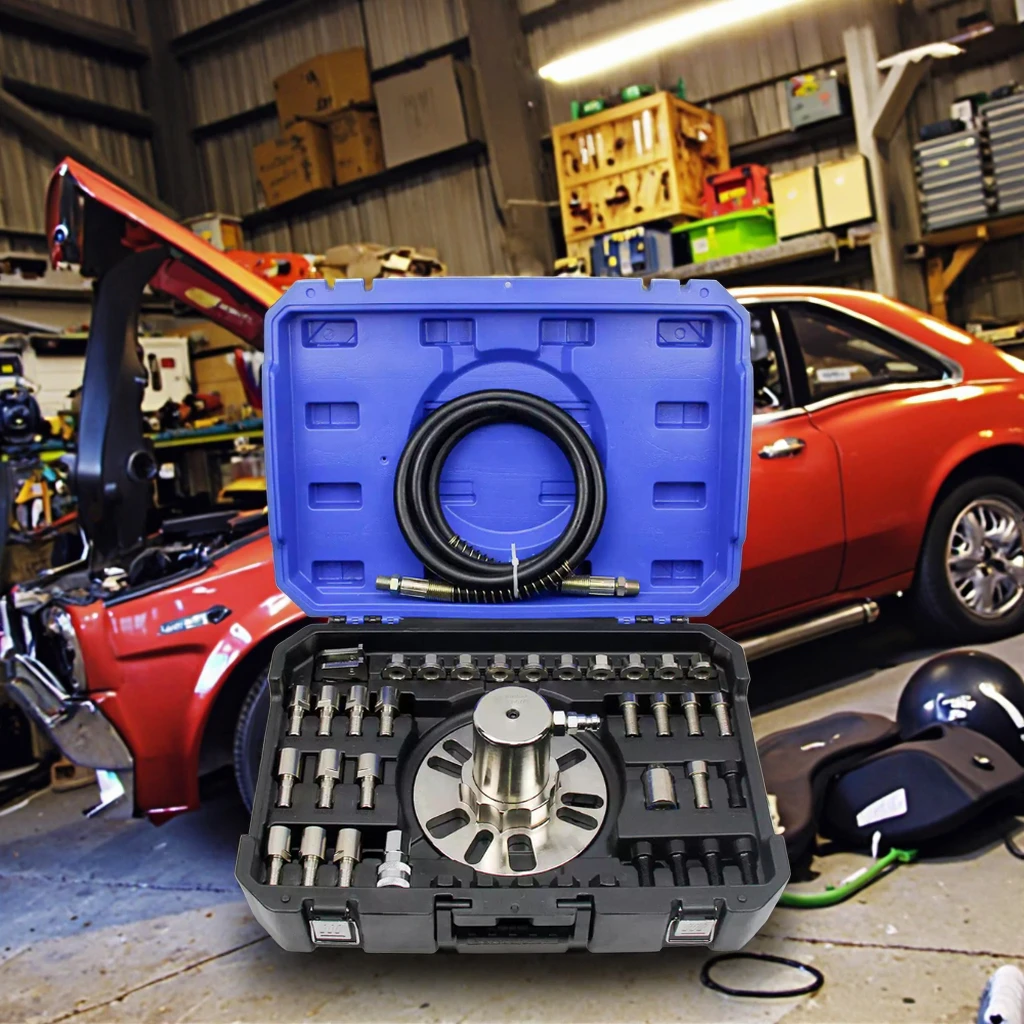 Tlf universal interno cv joint extrator eixo da roda dianteira meio eixo kit de ferramentas desmontagem do cubo hidráulico metade sh