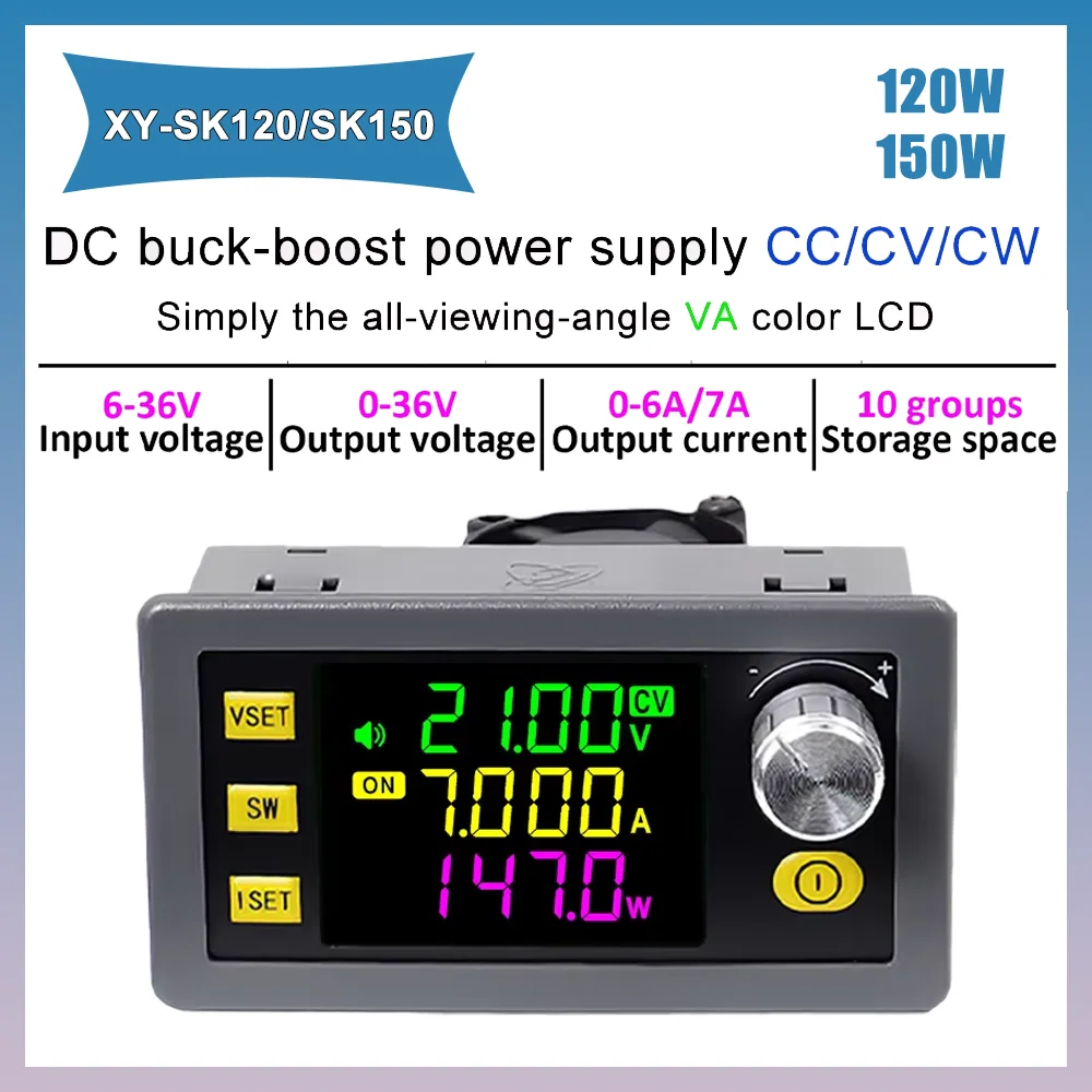

Преобразователь напряжения DC-DC 120 Вт/150 Вт, регулируемый, с постоянным входным напряжением и током, модуль для солнечной зарядки