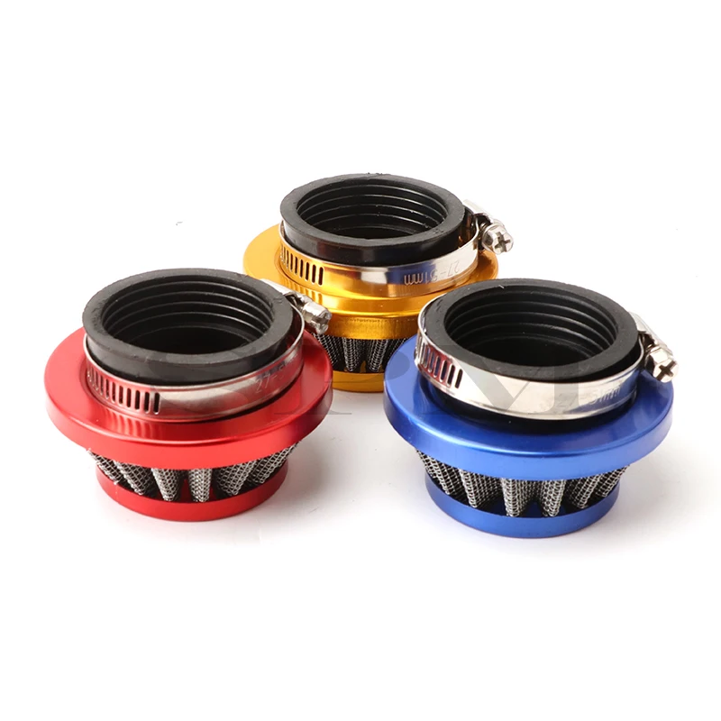 Multiple Color 35/38/42/44/50/58mm Air Clearner Filter fit For 2 Stroke 47cc 49cc Mini MotoATV Quad Pocket Pit Dirt Bike parts