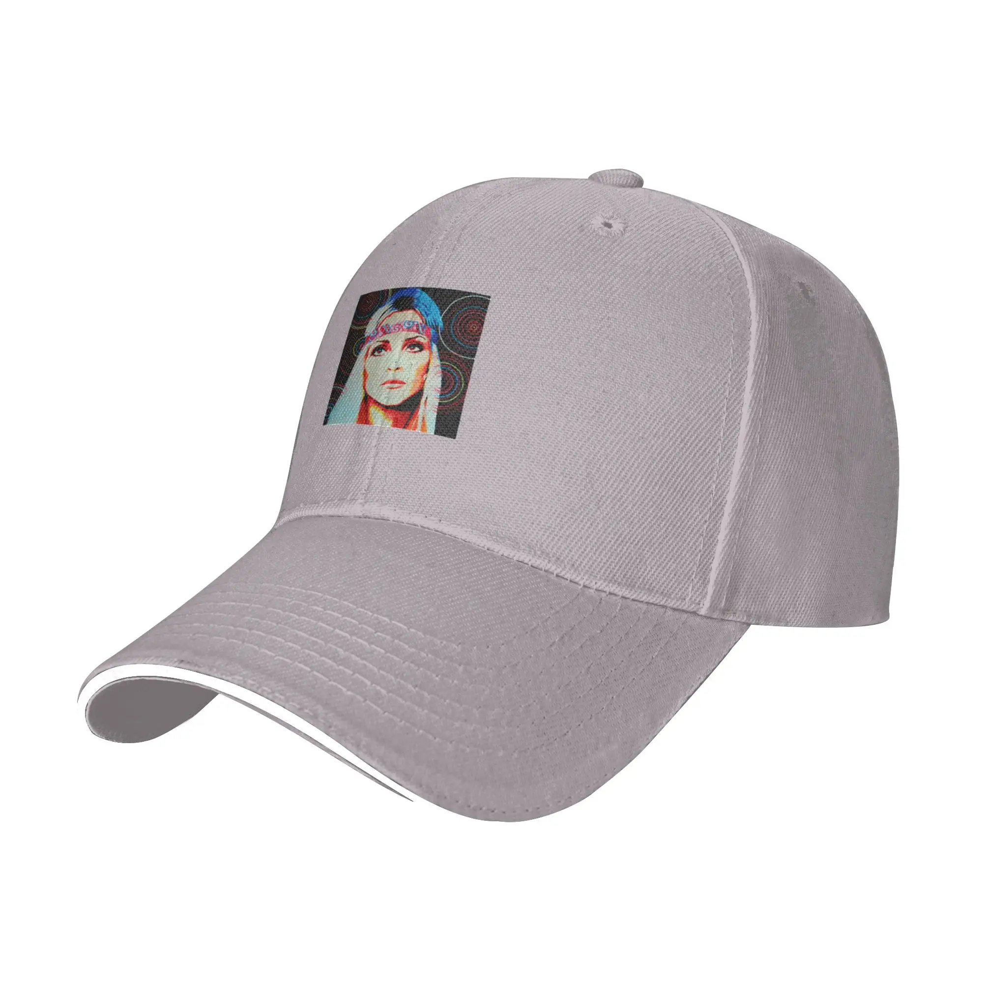 Fashion Art Sharon Tate - Gorra de béisbol con visera curvada para mujer, gorra de mezclilla con visera plana, regalos para amantes de Sharon Tate