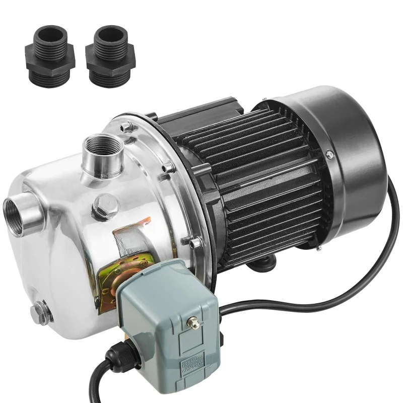 Jet Pump 115 V Cast Iron / Stainless Steel Irrigation Water Pump for Agricultural Garden Irrigation System