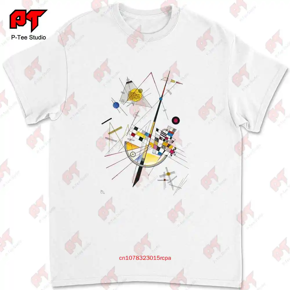 Camiseta Wassily Kandinsky Disegno de Arte Artístico de ópera, feliz ascenso, ZACD