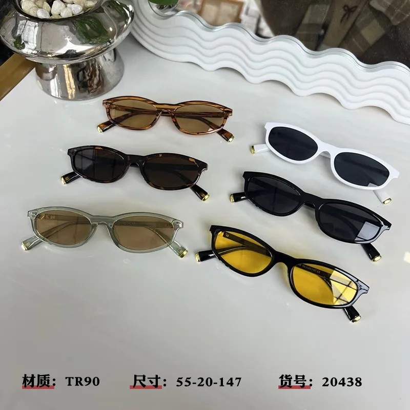 Vintage Kleine Rahmen Damen Kätzchen Brille High-End Sonnenbrille Niedliche Sonnenbrille Sexy Leopard Retro Damen Luxus Sonnenbrille – Detail 3