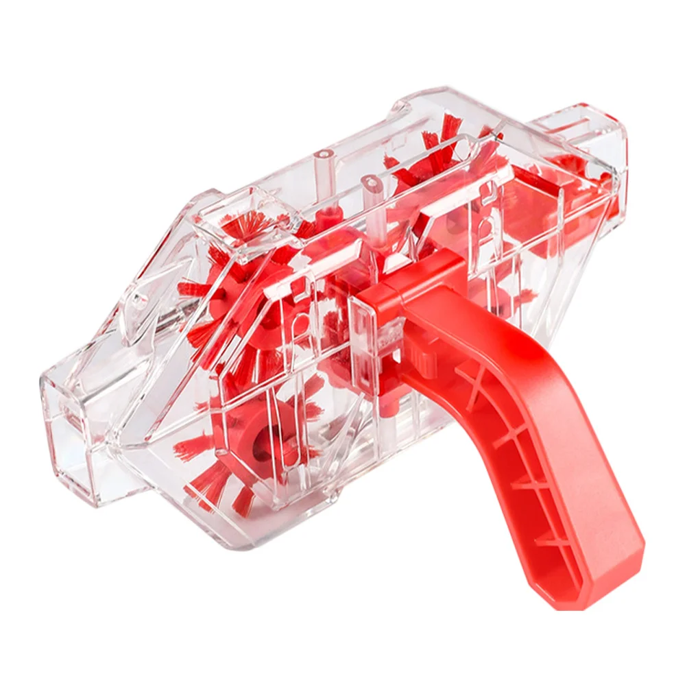 

Bike Chain Cleaner ABS Material Portable Bicycle Motorcycle Cleaning Tool Kit Easy to Use Grime Removal Device