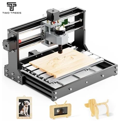 TWOTREES CNC Router TTC3018 With ER11 CNC Engraving Machine Metal Acrylic PCB Wood Carving Cutting 3 Axis DIY Laser Engraver