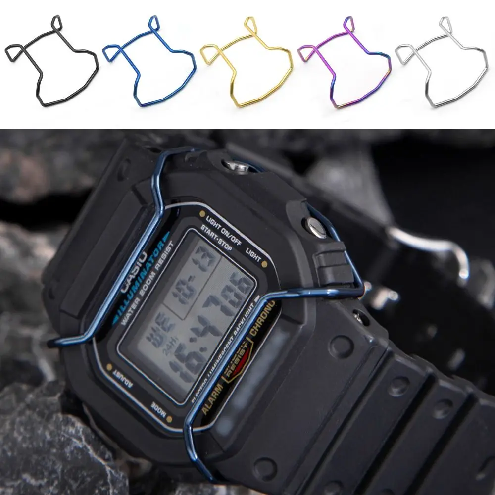 Stainless Steel Watch Case Bumper Metal Protective Metal Guard Protector Anti-scratch for Casio DW-5600 GW-M5610