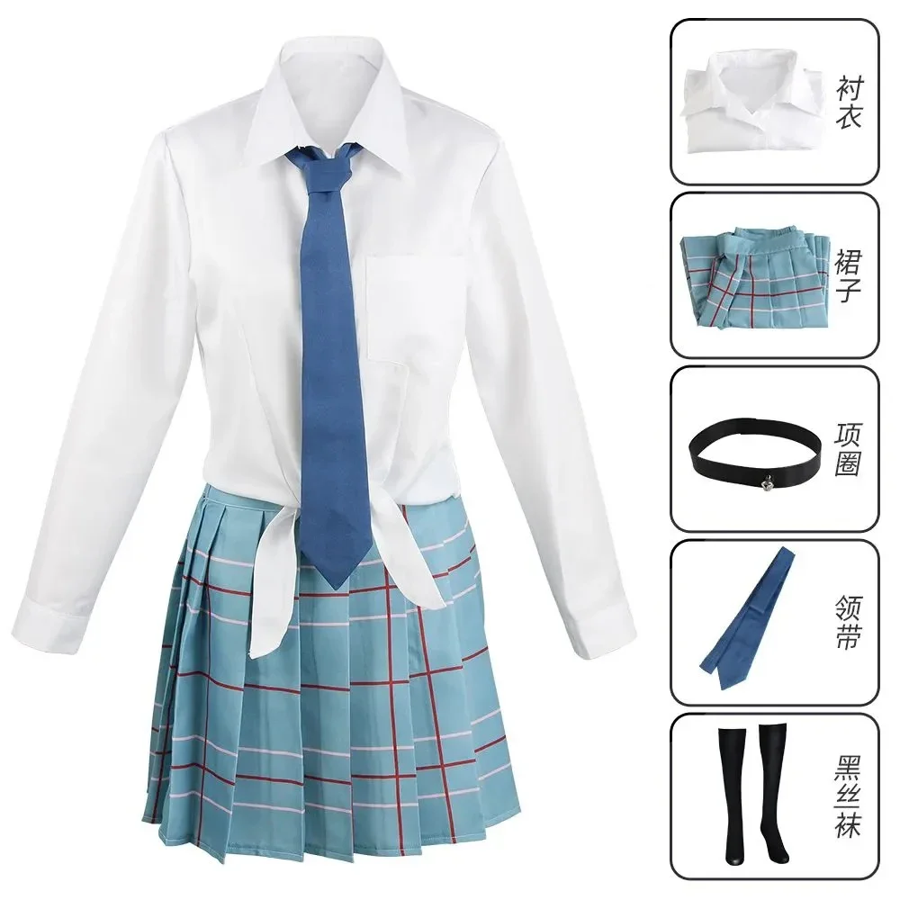 Anime My Dress Up Darling Kitagawa Marin Cosplay Costume Kitagawa Marin Cosplay Dresses School Uniform Wig Suit Women view 4