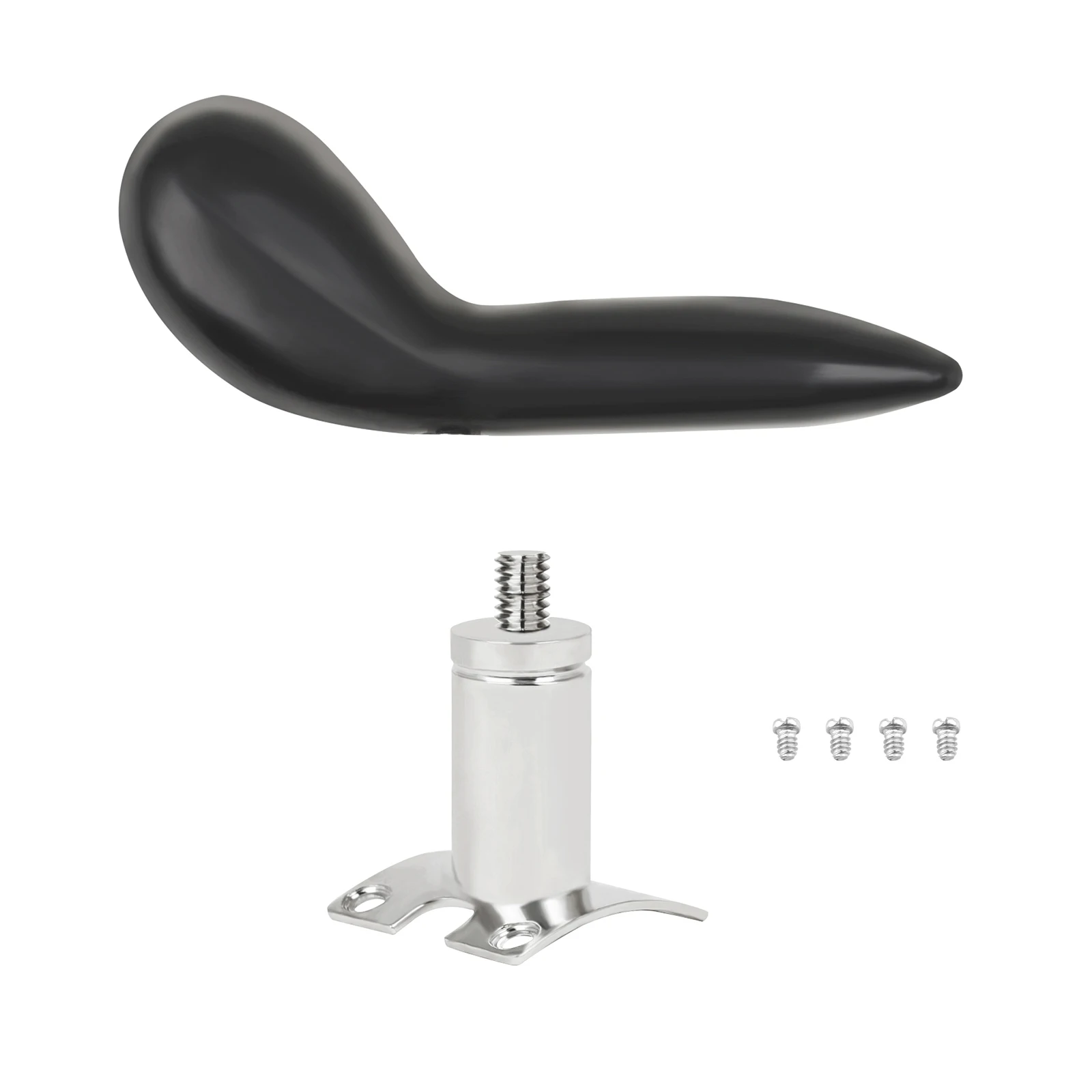 IRIN Bassoon Hand Holder Saddle Rest With Fixing Screws and Handle Base Finger Support Woodwind Music Instrument Accessory