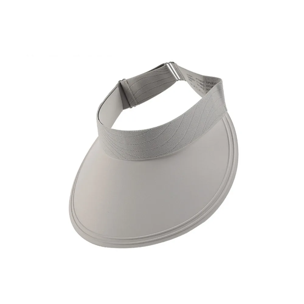 

Летняя бесшовная шляпа от солнца из ледяного шелка с пустым верхом, регулируемая солнцезащитная бейсболка с воздушным верхом и большими полями, дышащая воздушная шляпа от солнца