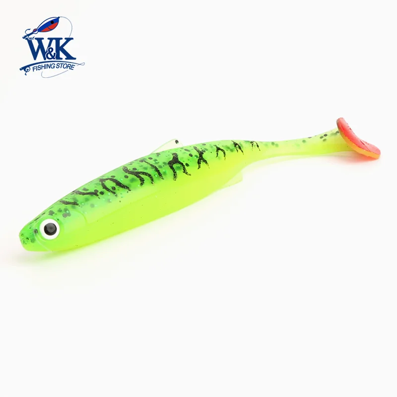 10cm 5pcs/PK Swimbait Hoduller Shad  for Zander Pike Fishing Lure 3.9inch Soft Bait Floating Paddle Tail Soft Lures