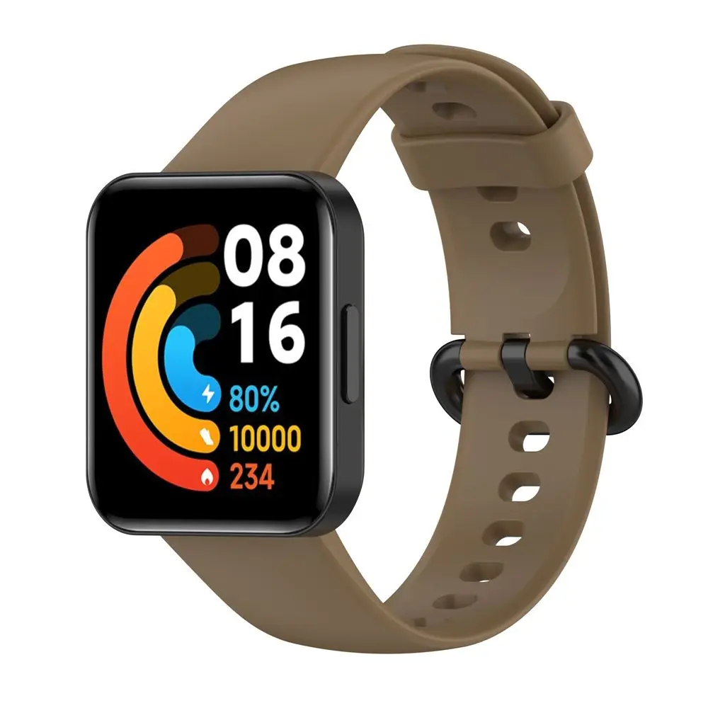 Silicone Replacement Strap For Xiaomi Watch 2 Lite Global Version Smart Watch Sports Bracelet Wristband For Redmi Watch 2 Strap
