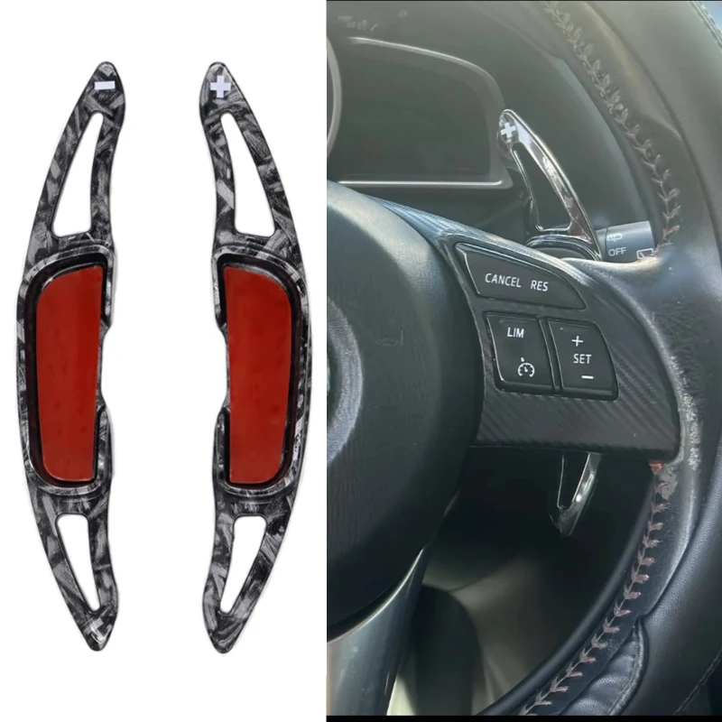 

Car Sports Steering Wheel Shift Paddle Shifter For Mazda 3 6 CX-4 CX4 2013 CX5 CX-5 2016 2017 2018 & Atenza Axela 2014-2018